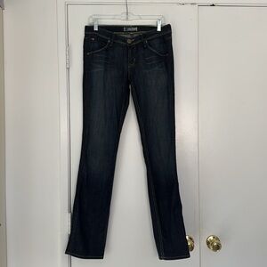 Hudson jeans straight leg medium wash size 28